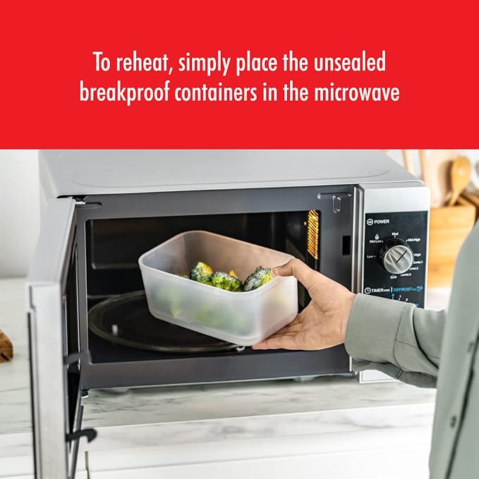 ZWILLING Fresh & Save Plastic Lunch Box, Airtight Food Storage Container, Meal Prep Container, BPA-Free, Grey, Semitransparent - Medium