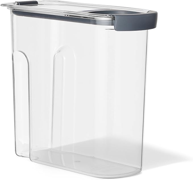 Rubbermaid Brilliance Airtight Cereal Food Storage Container, Shatterproof, BPA-Free and Dishwasher-Safe, 32oz Capacity (Pack of 2)