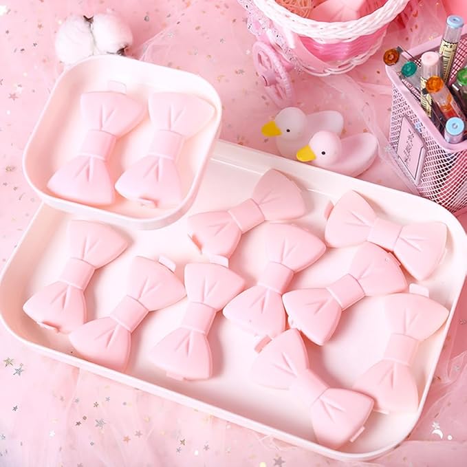 ABOOFAN 12 Pcs Pack Food Clips Bag Clips for Food Sealing Clip Great Clips Bag Clips for Chips Clips for Food Packages Chip Clips Food Saving Sealer Stick Bag Sealer Double Team Bow Tie