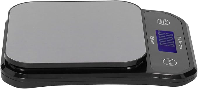 Garosa Wh-B28 10Kg/1g Electronic Scale Multipurpose LCD Digital Stainless Steel Weighing Scale, Measuring in Grams and Ounces, Scale