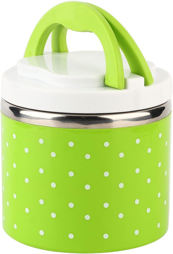 1 Layer Stainless Steel Insulation Thermo Thermal Lunch Box Food Container Hot