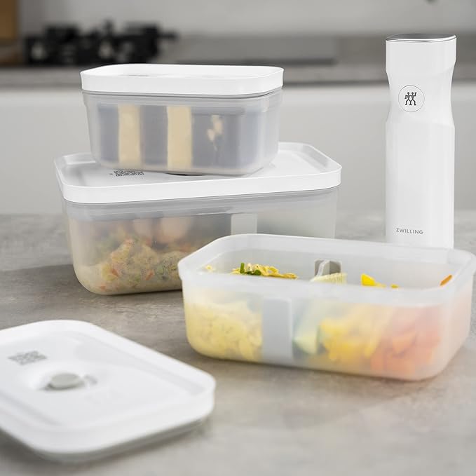 ZWILLING Fresh & Save Large Lunch Box, Airtight Food Storage Container, Meal Prep Container, BPA-Free, Semi-transparent