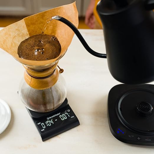 Brod & Taylor Precision Kitchen & Coffee Scale with Timer | (0.1g Precision)
