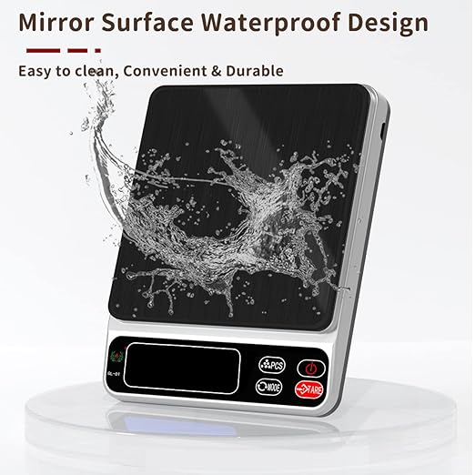 Food Scale,Mini Pocket Jewelry Scale,3kg/0.1g Cooking Portable Food Scale,Scales Digital Weight Grams,Baking Scale,Scales Digital Weight Food, Auto Off, Tare, PCS,LCD Display