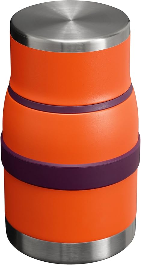 Adventure To-Go Food Jar and Spork | Vacuum Insulated Thermos Food Container | Stainless Steel | BPA-Free