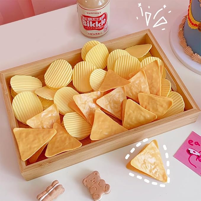 Ximimark 16 pcs Cute Chip Clips, Food Bag Sealer, Food Sealing Clips, Potato Shaped Funny Sealing Clip for Kitchen Food Storage, Plastic Bag Supplies, Fresh-Keeping Clip, Sealing Clip