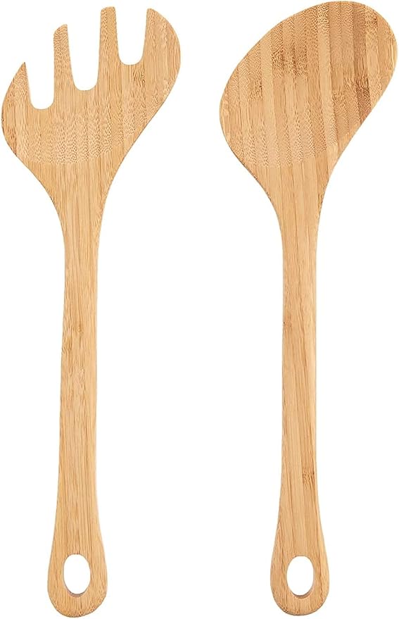 Lipper International Bamboo Salad Bowl and Server Set