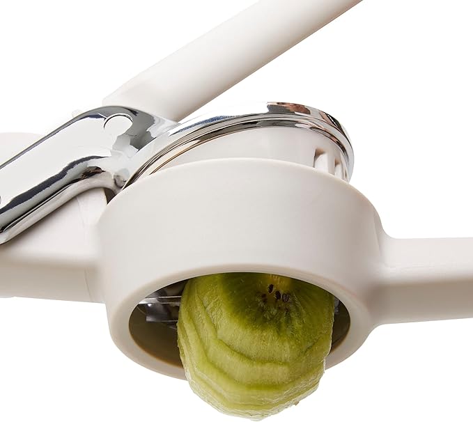 Chef'n FreshForce Hand-Held Slicer, Slices Mushrooms, Strawberries, Kiwis and More, Taupe