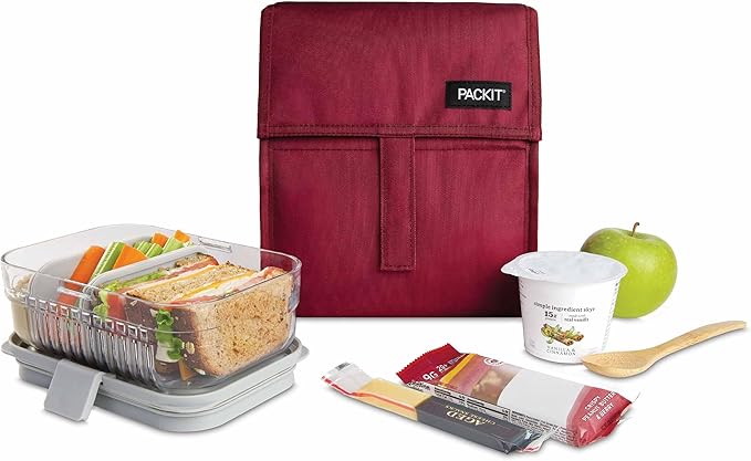 Packit Freezable Lunch Bag, Ruby