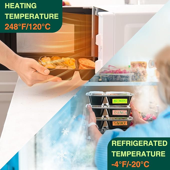 Glotoch 10 Pack 32OZ Meal Prep Containers Reusable Microwave Safe,Extra Large &Thick Food Storage Containers With Lids,Durable Bento Boxes BPA-free, Stackable,Dishwasher/Freezer Safe