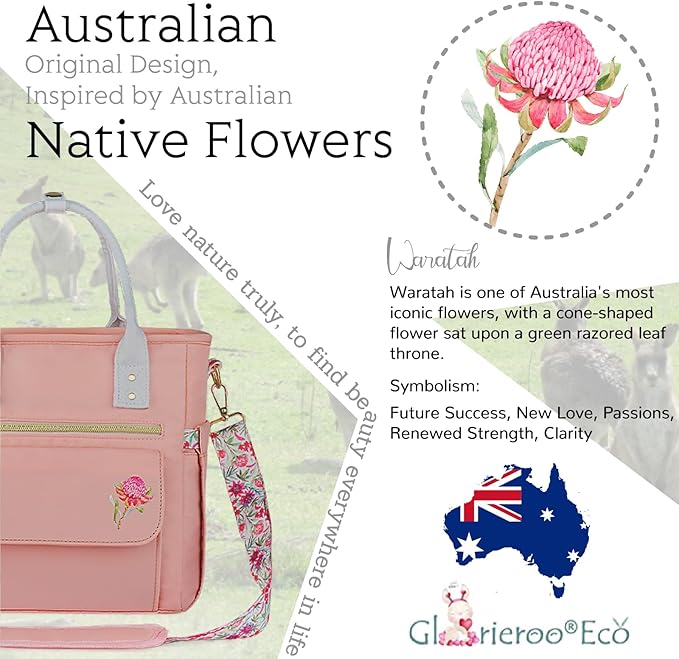 Deluxe Large Insulated Lunch Bag Box Women - Leakproof Waterproof Cooler with Multi Pockets Removable Strap for Work Picnic - Teacher Mothers Day Christmas Birthday Gifts