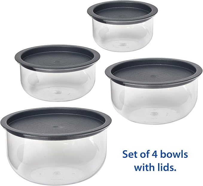 Buddeez 8 Piece Tritan Bowl Set