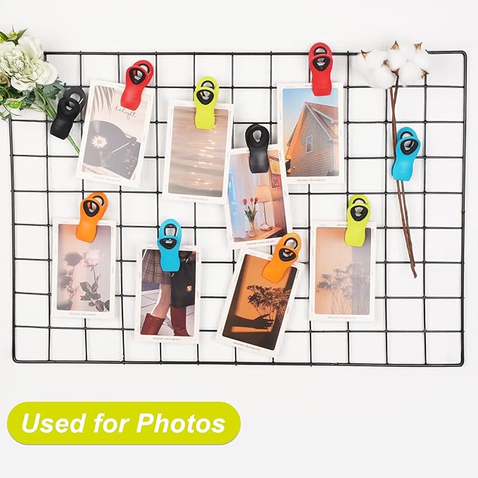 10 Pack Chip Clips, Bag Clips, Chip Clips Bag Clips Food Clips, Bag Clips for Food Storage, Kitchen Clips, Clips for Food Packages, Snack Clips, Chip Clip, Garden Clips for Plants