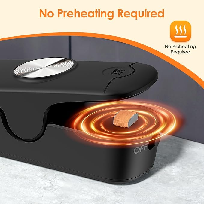 Bag Sealer, 2 in 1 Mini Bag Sealer Heat Seal and Cutter, Portable Chip Bag Sealer Heat Sealer Bag Resealer for Snacks Candies Plastic Bag Food Storage (Batteries Included)