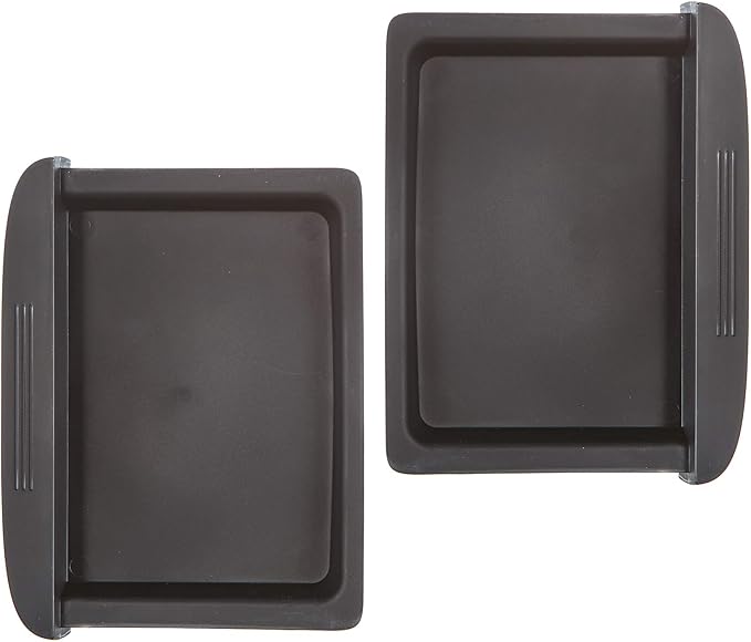 Glad Acacia Wood Cutting Board with Slide Out Trays | Catches Food and Waste | Solid Wooden Butcher Block with Removable Drawers | Kitchen Cooking Supplies, Brown, Black