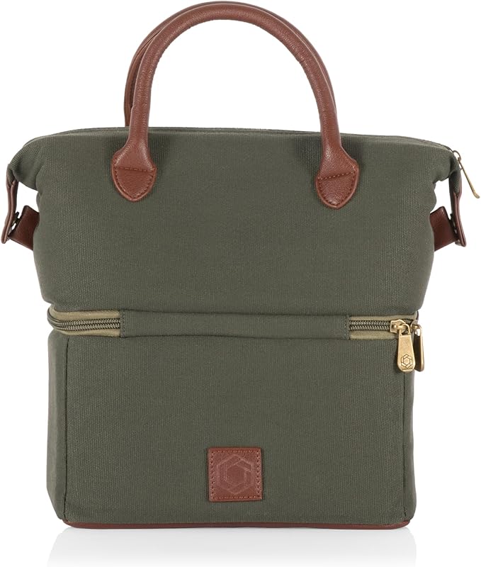 PICNIC TIME Star Wars Ewok Urban Lunch Bag, Soft Cooler Lunch Box, Insulated Lunch Tote, (Green)