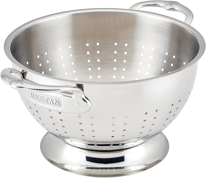 Hestan Provisions Stainless Steel Colander, 3-Quart