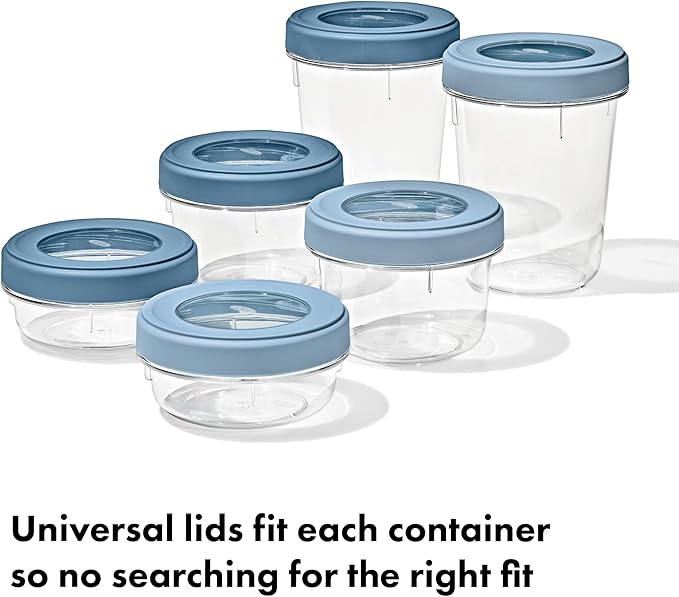 OXO Good Grips Twist & Stack Container – 40 oz – 2 Pack