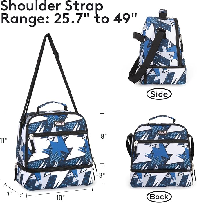 Tilami Lunch Bag,Arts Blue