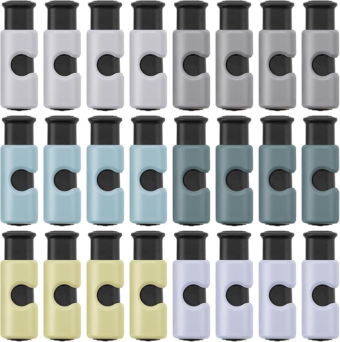 Mr. Pen- Squeeze and Lock Bread Bag Clips, 24 Pack, Squeeze and Lock Bread Clips, Bag Clips for Food Storage, Snack Clips for Food Packages, Food Clips for Bags, Plastic Bag Clip, Food Bag Clips