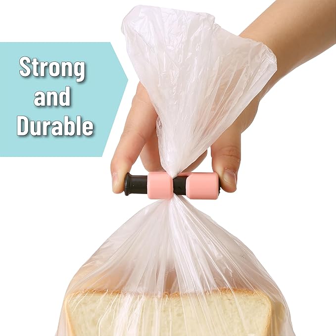 Mr. Pen- Squeeze and Lock Bread Bag Clips, 8 Pack, Squeeze and Lock Bread Clips, Bag Clips for Food Storage, Clips for Food Packages, Snack Clips, Mr Pen Bag Clips 8 Pack Squeeze and Lock,