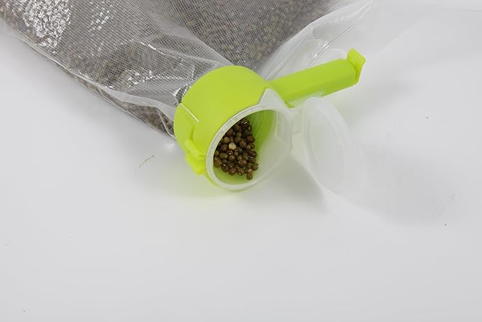 Bag Clips for Food Storage Sealing Clips with Pour Spouts Food Sealing Plastic Great for All Food or Cat/Dog Food Storage and Organization(6 Pack)