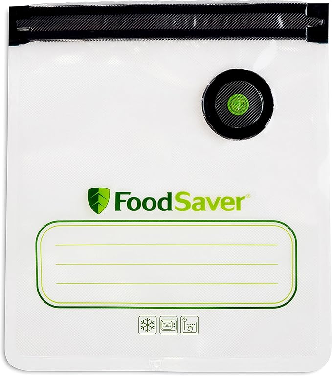 FoodSaver Vacuum Containers and Reusable Quart Bags (10 Count)