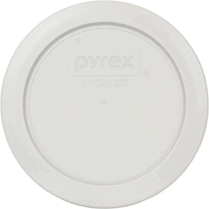 Pyrex (4 7200 Glass Bowls & (4) 7200-PC Sleek Silver Lids Made in the USA