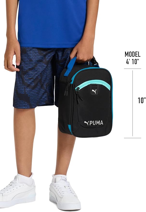 PUMA Unisex Kid's Rally Lunch Box, Dark Crimson, Small