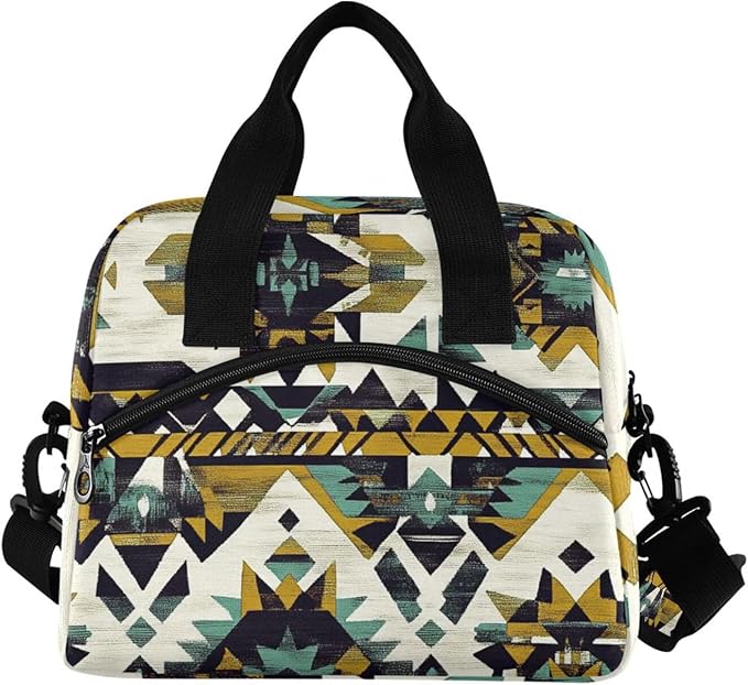 Insulated Lunch Bag Reusable Lunch Tote Bag Cooler Bag for Women Men Adult Lunch Box with Adjustable Shoulder Strap Leakproof Lunch Bag for Work School Picnic Camping