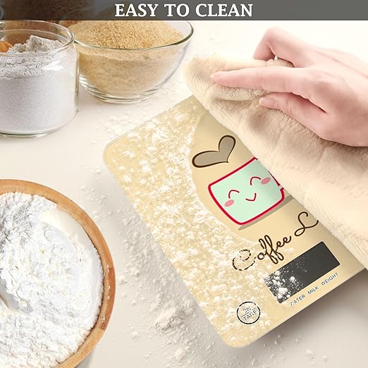 Food Scale Kitchen Scale Food Scales Digital Weight Grams and Ounces Small Electronic Food Scale for Baking Cooking Coffee Lover