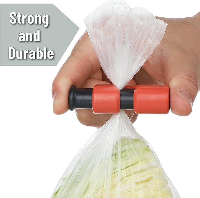 Mr. Pen- Squeeze and Lock Bread Bag Clips, 8 Pack, Harvest Field Colors, Squeeze and Lock Bread Clips Reusable