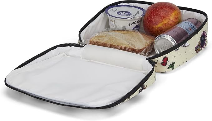 JanSport Lunch Break Insulated Cooler Bag - Leakproof Picnic Tote, Traditional Tats