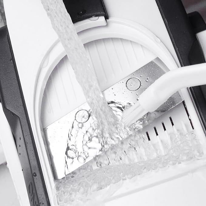 Safe Veggie Chopper Vegetable Cutter, French Fry Cutter Onion Chopper Vegetable Slicer Fruit Cutter Dicer, Multifunctional Kitchen Gadgets Mandoline Food Slicer For Meal Prep - Gray