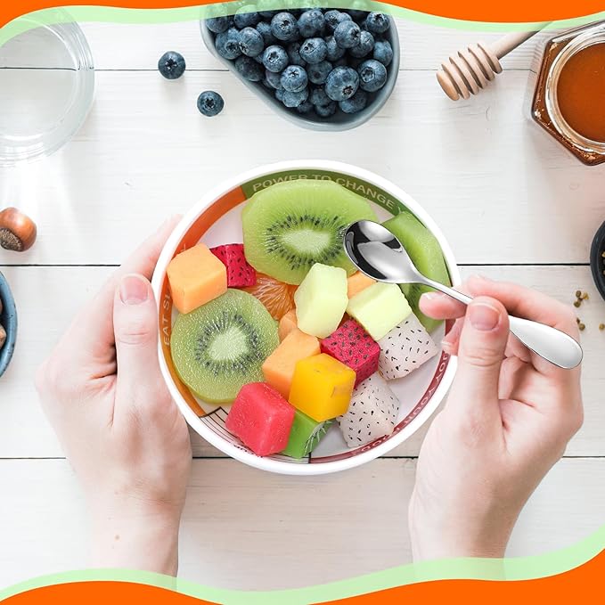 6 Pcs Bariatric Portion Control Set with 3 Bariatric Plates 3 Portion Control Bowls and Stainless Steel Flatwares for Adults Diet Balanced Eating Weight Loss Serving Plans (Colorful)