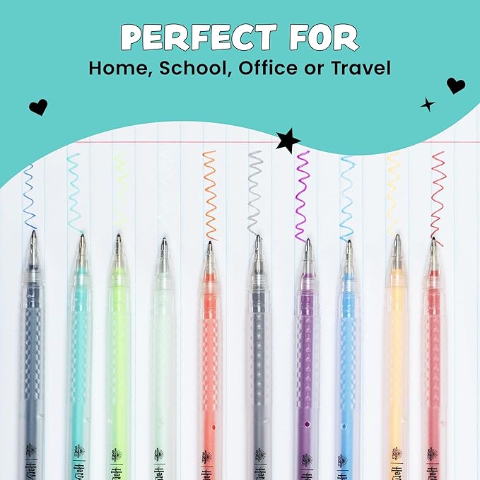 Yoobi x Harry Potter Bento Box, Snack Bags & Gel Pens Bundle – Reusable Snack Bags (3-Pack), Bento Box with Ice Pack - BPA Free, Gel Pens (10-Count) with Charms – Cute Designs for Kids & Adults
