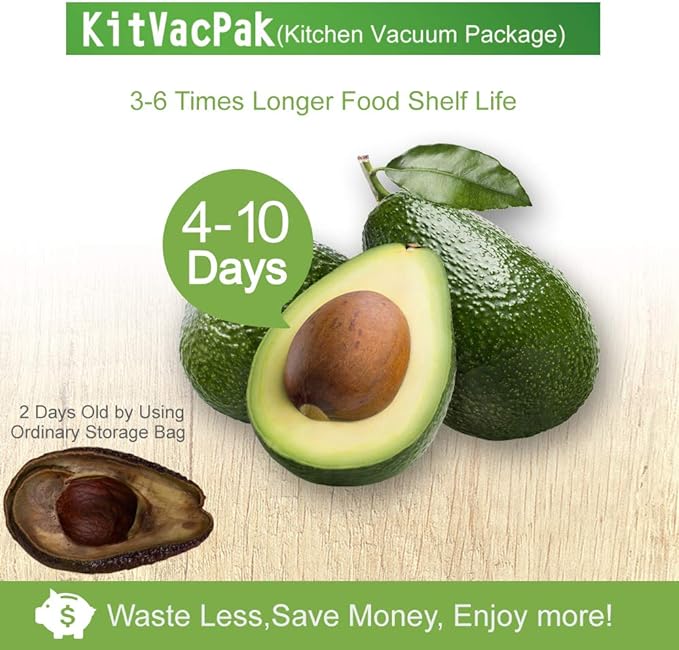 100 Large Gallon 4mil 11.5" x 18.5" Thick Vacuum Sealer Bags with Commercial Grade, BPA Free, Heavy Duty.Vacuum Sealer Freezer Bags Compatible with Any Sealer Machine