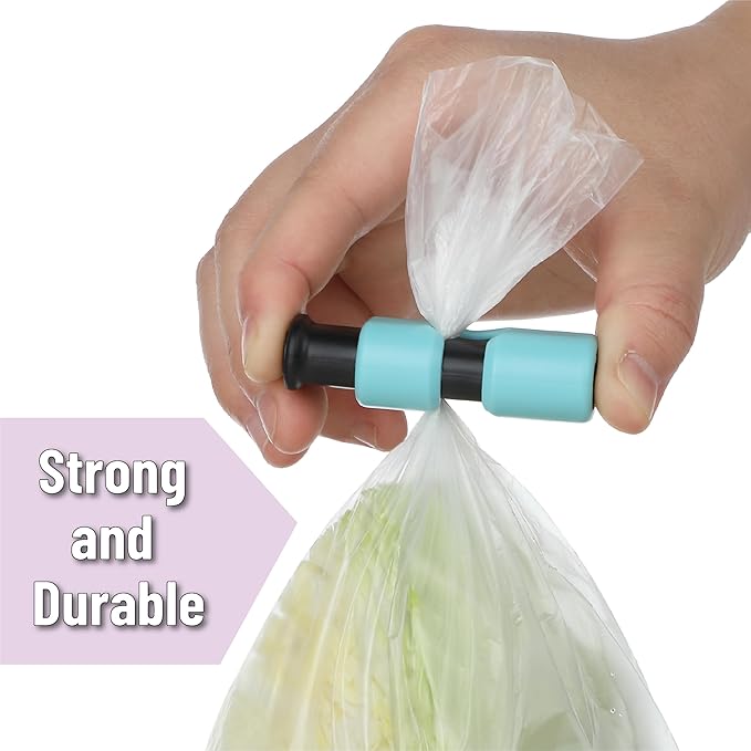 Mr. Pen- Squeeze and Lock Bread Bag Clips, 8 Pack, Cool Autumn Colors, Squeeze and Lock Bread Clips Reusable