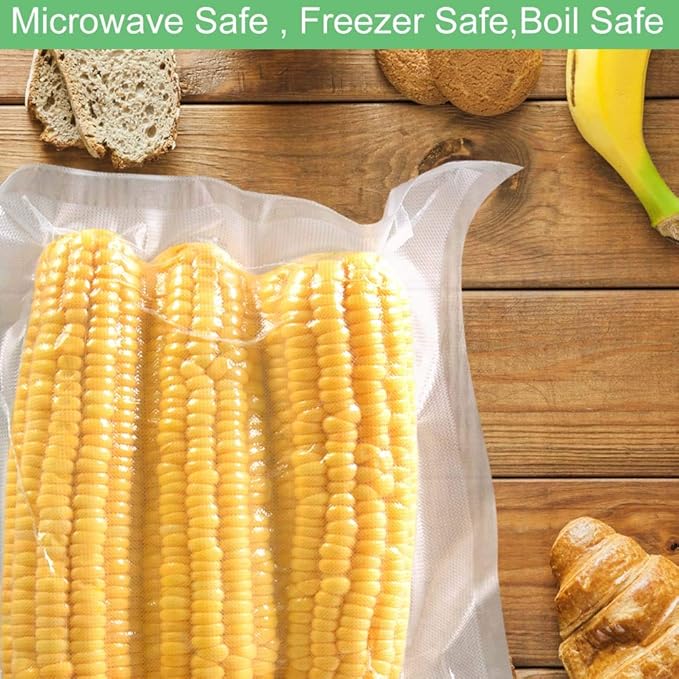 O2frepak 4Pack 8x50 Rolls (Total 200Feet) Vacuum Sealer Bags Rolls with BPA Free,Heavy Duty Vacuum Sealer Storage Bags Rolls,Cut to Size Roll,Great for Sous Vide