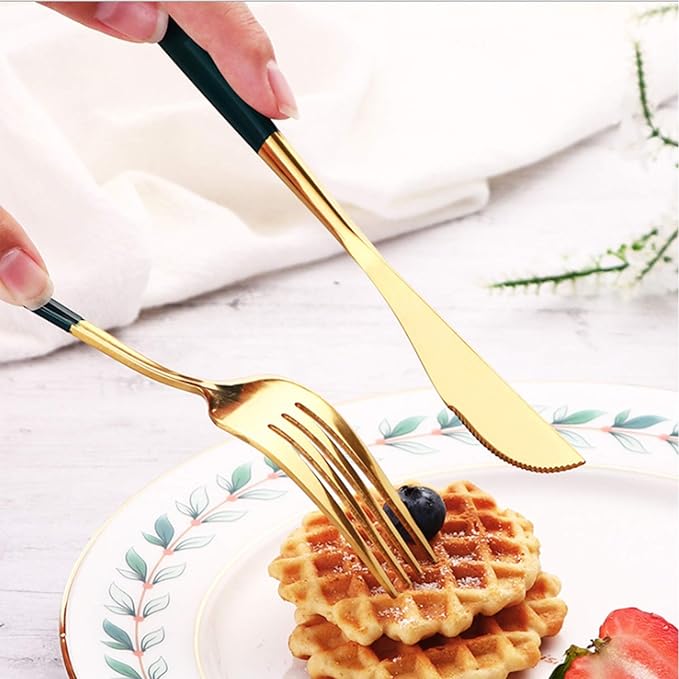 Reusable Utensils Set With Case, Reusable Travel Flatware,Travel Silverware Set With Case ,Reusable Travel Flatware For Home Office School Camping