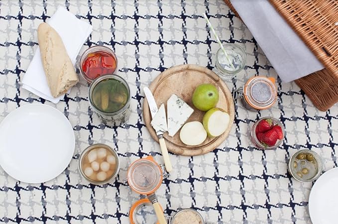 Le Parfait Super Terrine Jar | 24oz/Pint & Half (Pack of 4) 750ml French Glass Jar, Airtight Rubber Seal & Glass Lid | Glass Jars for Kitchen Organization and Storage Containers for Kitchen Essentials
