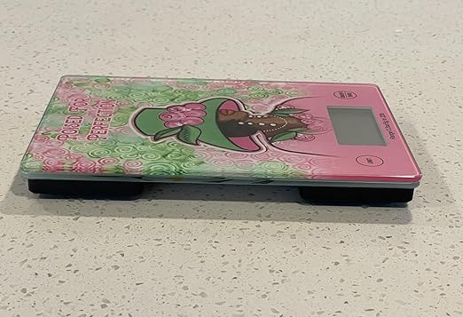 Digital Kitchen Scale for African American Women, in Grams, Ounces, Milliliters & Pounds, LCD Display, for Meal Prep, Cooking and Baking