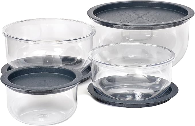 Buddeez 8 Piece Tritan Bowl Set