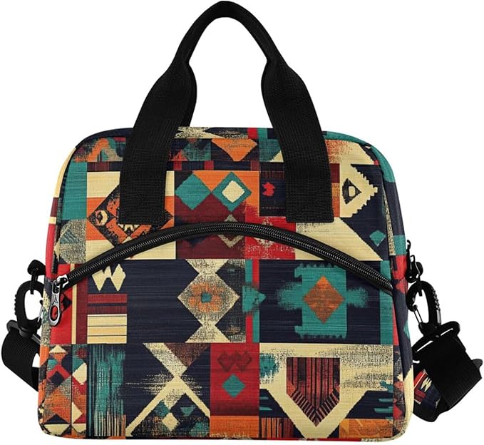 Insulated Lunch Bag Reusable Lunch Tote Bag Cooler Bag for Women Men Adult Lunch Box with Adjustable Shoulder Strap Leakproof Lunch Bag for Work School Picnic Camping