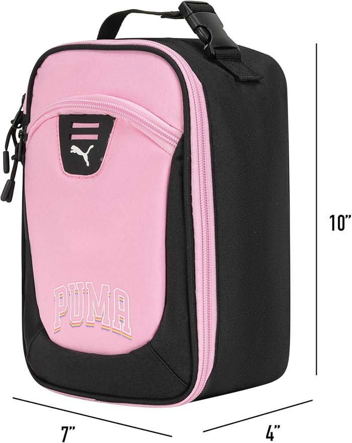 PUMA Unisex Kid's Rally Lunch Box, Pink Lilac, Small