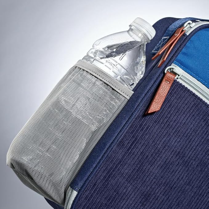 Fit & Fresh Insulated Lunch Box for Kids with Containers Included, Navy Blue, Unisex
