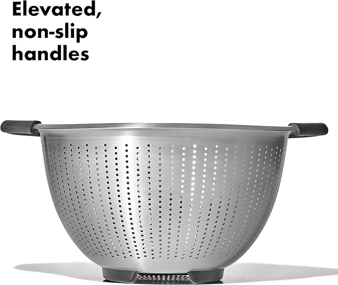 OXO Good Grips Stainless Steel 5 qt./ 4.7 L Colander