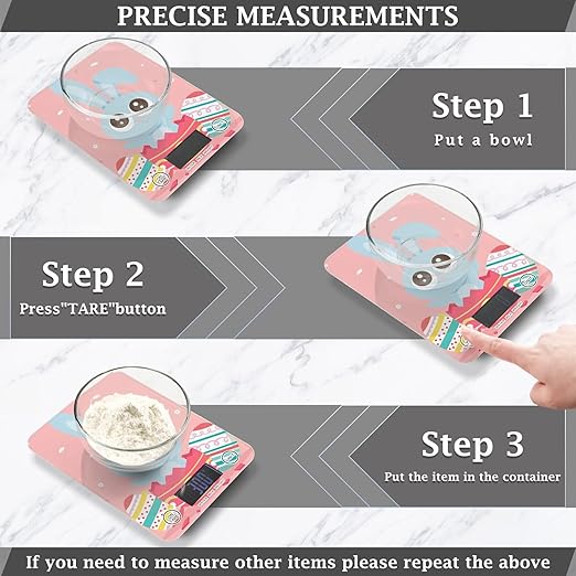 Food Scale Kitchen Scale Food Scales Digital Weight Grams and Ounces Small Electronic Food Scale for Baking Cooking Easter Egg Rabbit