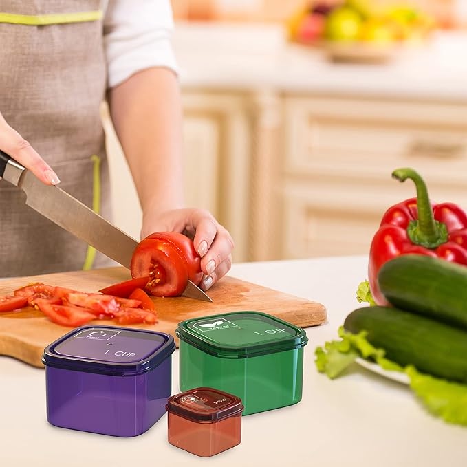 Portion Control Meal Prep Containers- 7 Pc2 PK
