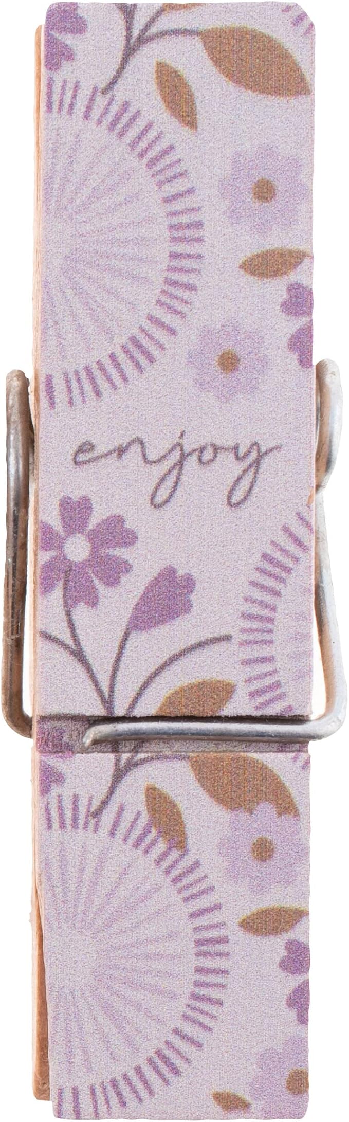 Karma Chip Clips - Bag Clips - Potato Chip Bag Clips - Colorful and Fun Bag Clips for Food and Storage - One Size - Lilac Patterns